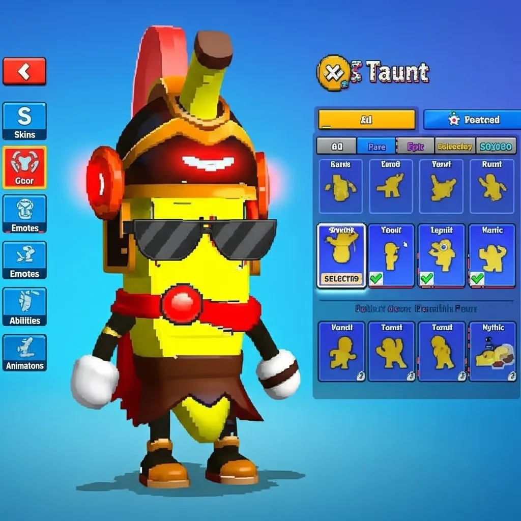 Skins and Characters