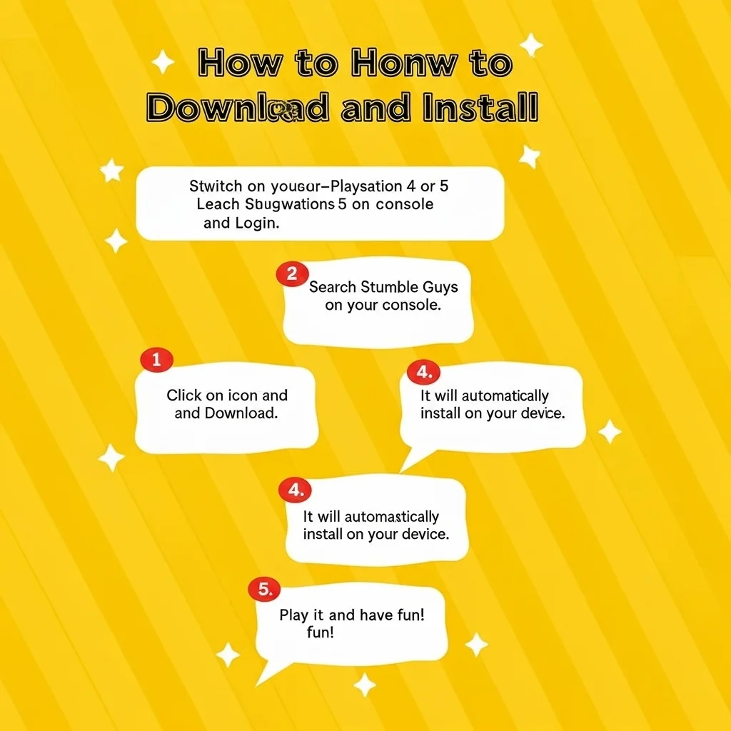 Easy Way to Download and Install Stumble Guys on PS4 & PS5?
